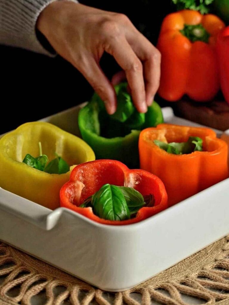 Philly Cheesesteak Stuffed Peppers