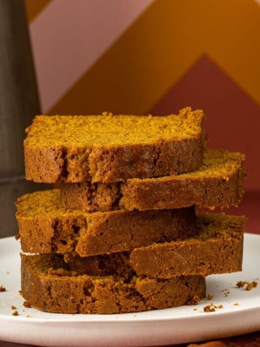 Moist Maple-Spiced Pumpkin Bread
