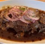 Hamburger Steak With Rich Onion Gravy