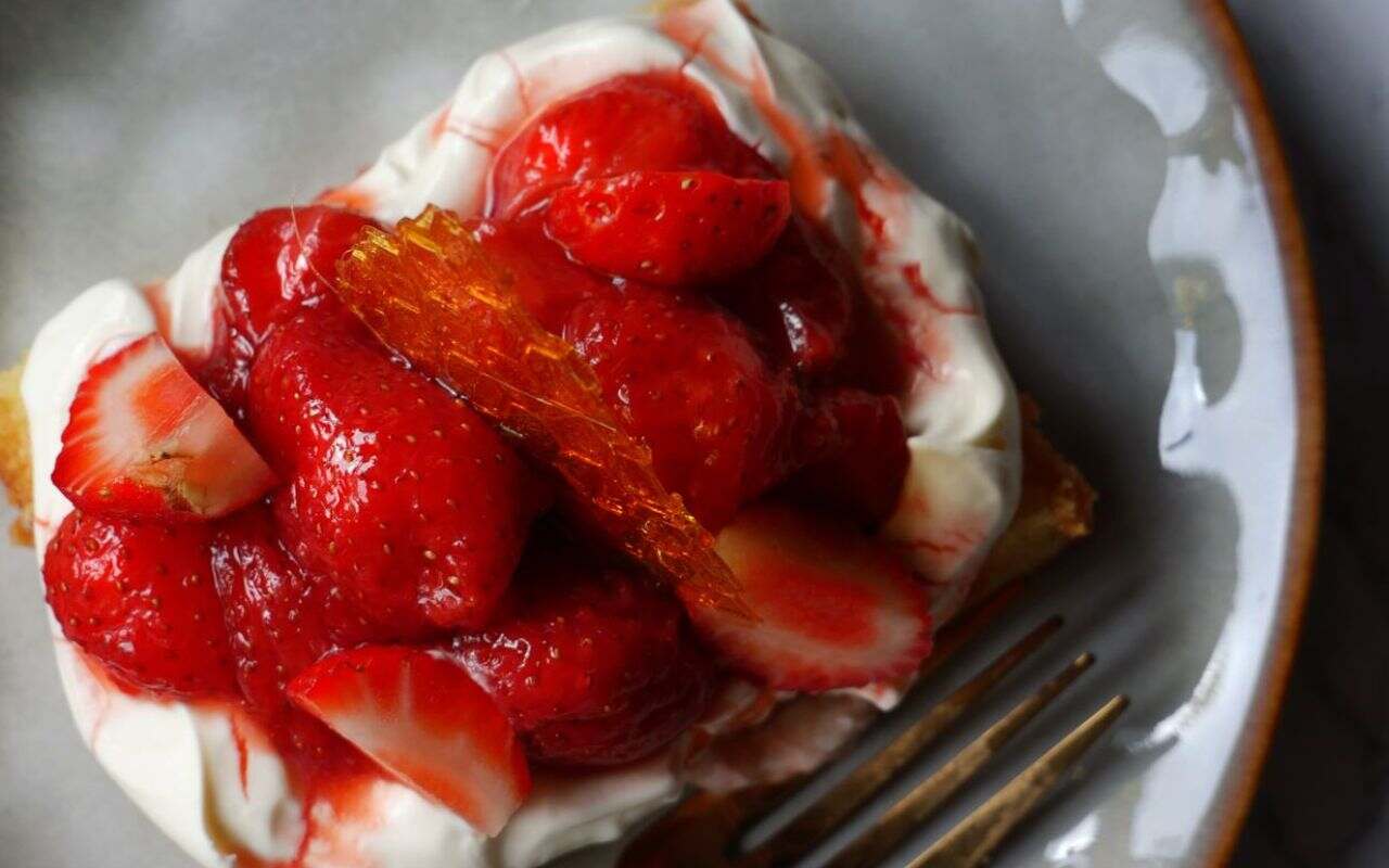 Summer Strawberry Shortcake Ice Cream
