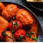 Creamy Vodka Turkey Meatballs