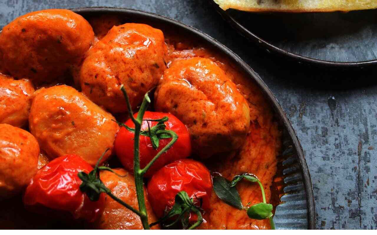 Creamy Vodka Turkey Meatballs