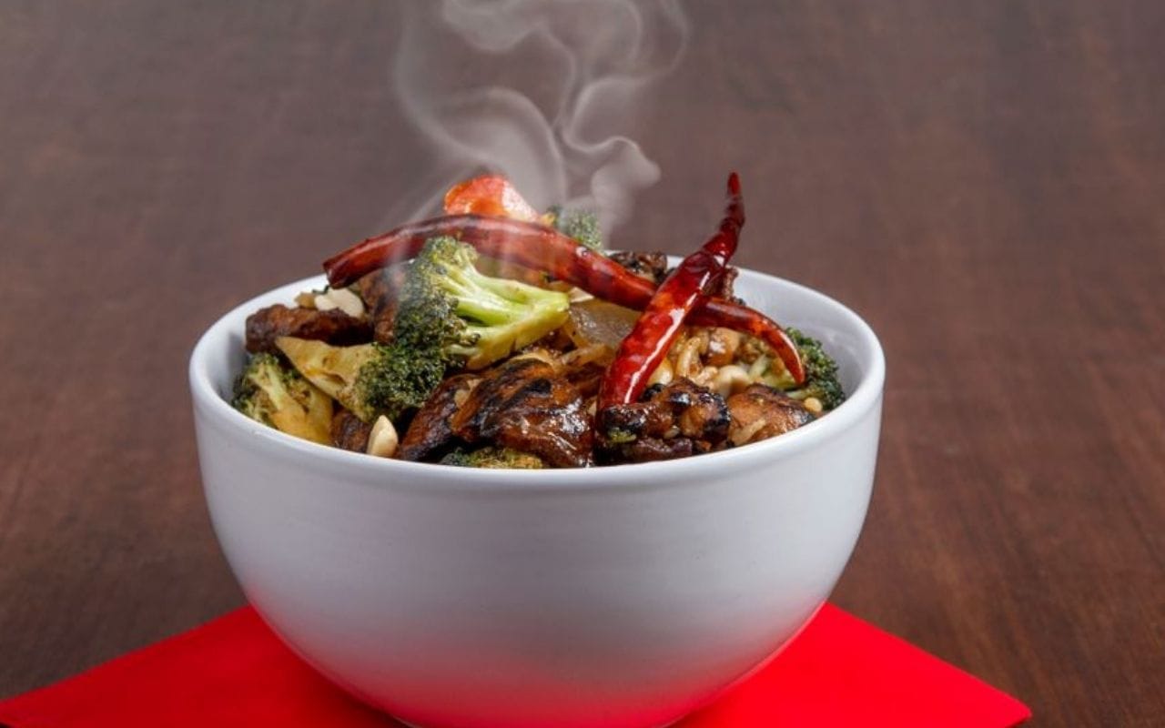 Garlic Ginger Broccoli and Mushroom Stir-Fry