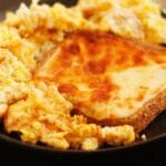 Creamy Cottage Cheese Scrambled Eggs
