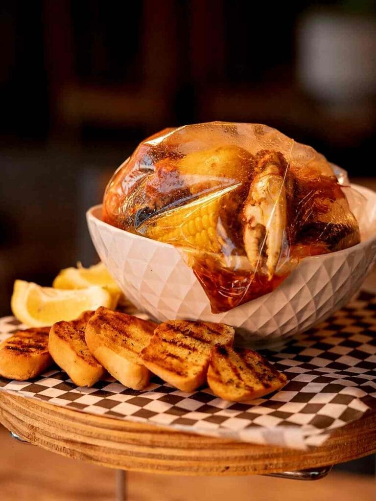 Deshelled Cajun Seafood Boil