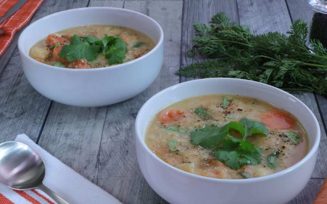 Creamy Ranch Hamburger Potato Soup