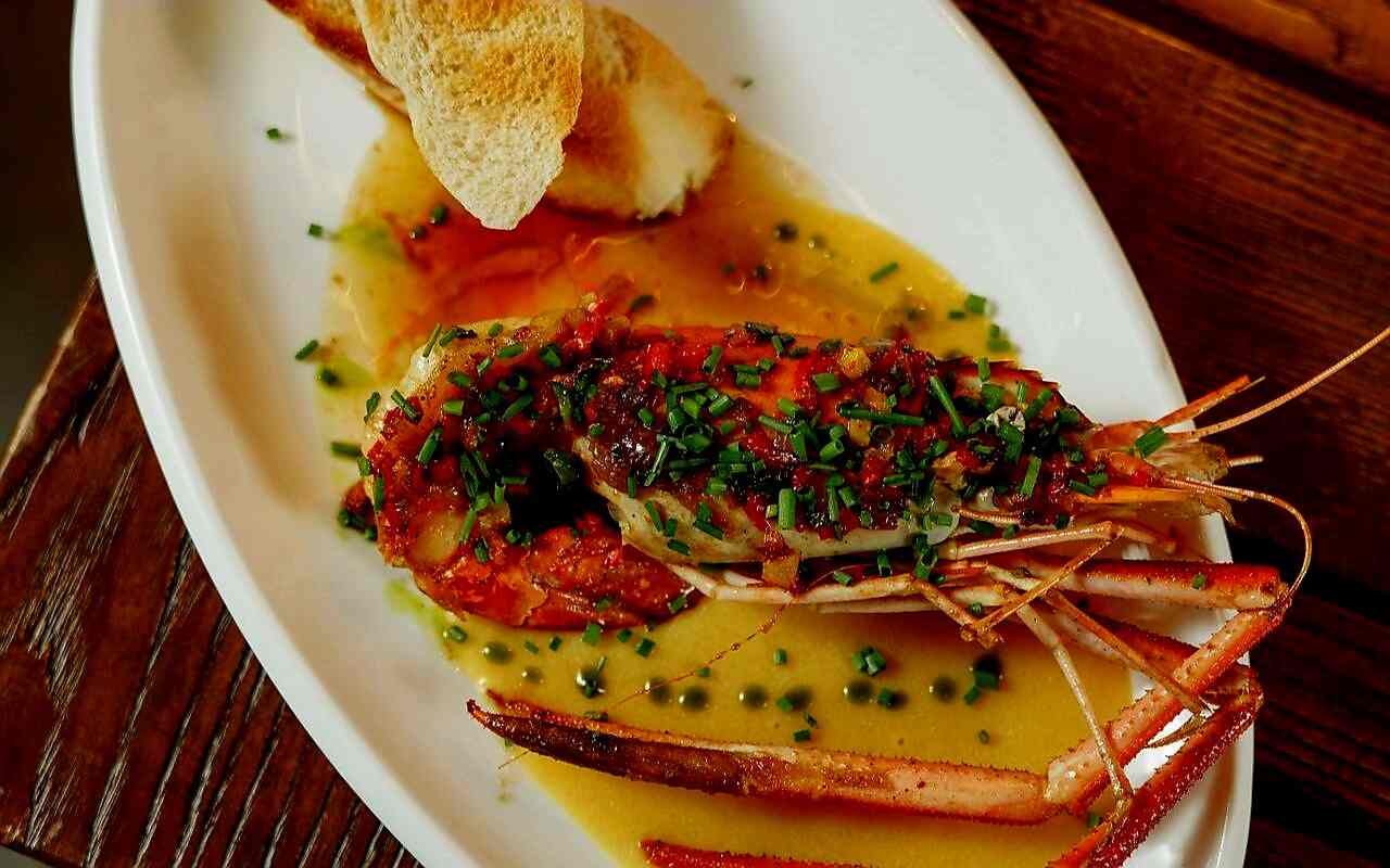 Lemon Garlic Herb with Grilled Lobster