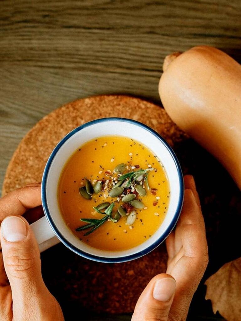 Creamy Harvest Pumpkin Bliss Soup