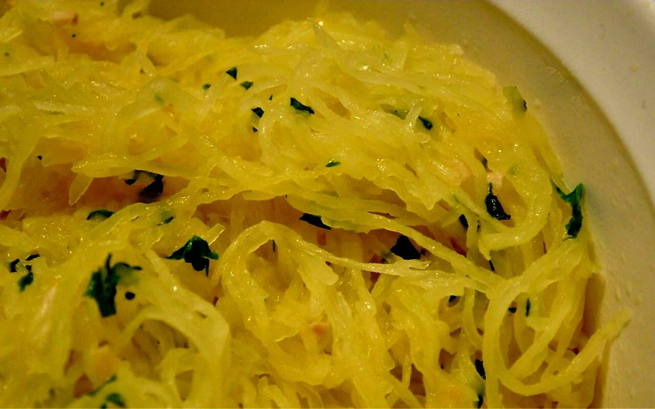 Twirl and Roast Spaghetti Squash Pasta