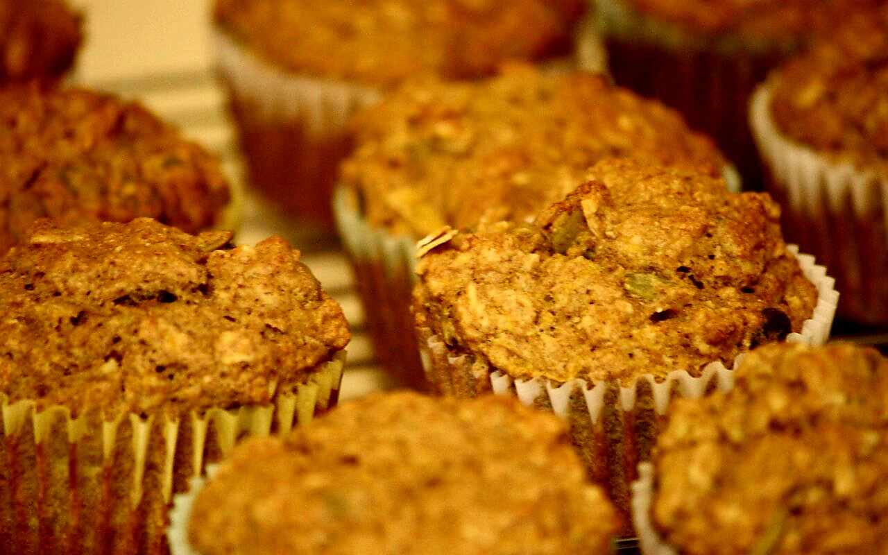 Pumpkin Zucchini Harvest Muffins