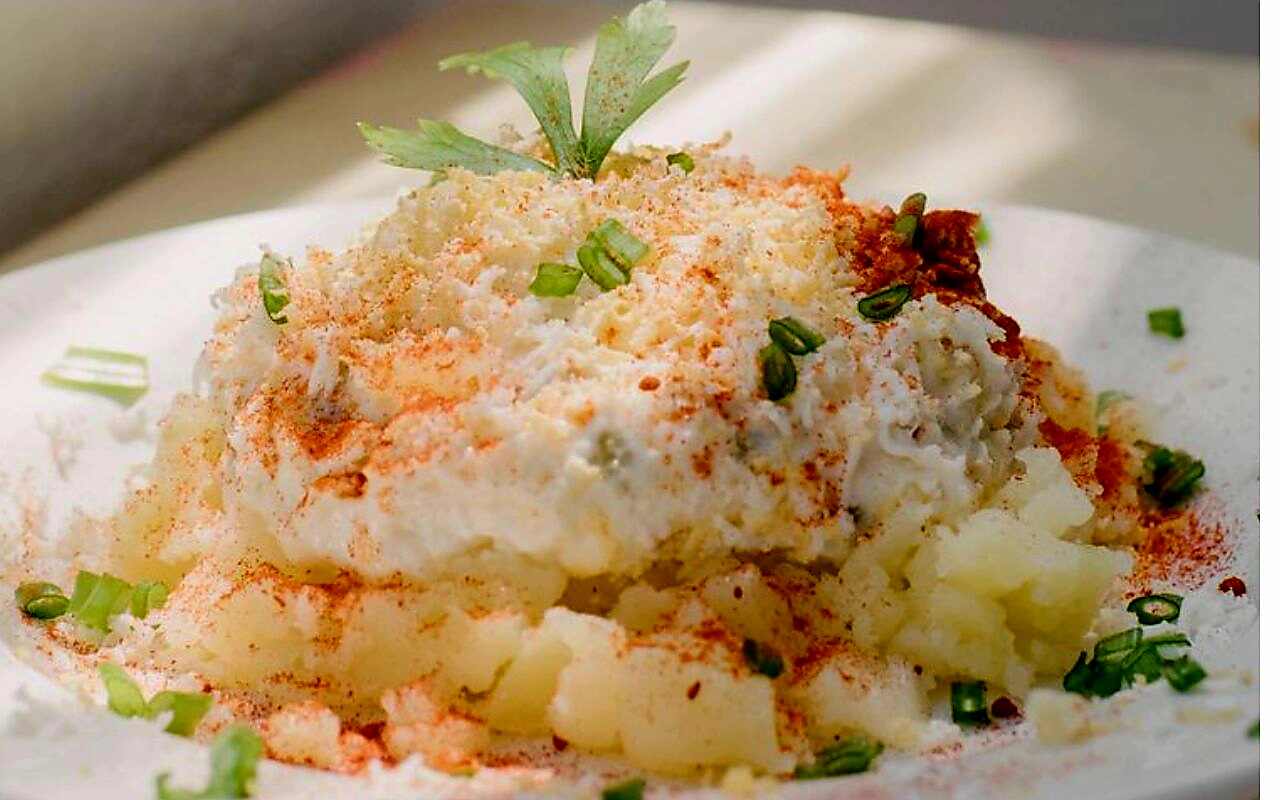 Creamy Ranch Cheese Potato Salad