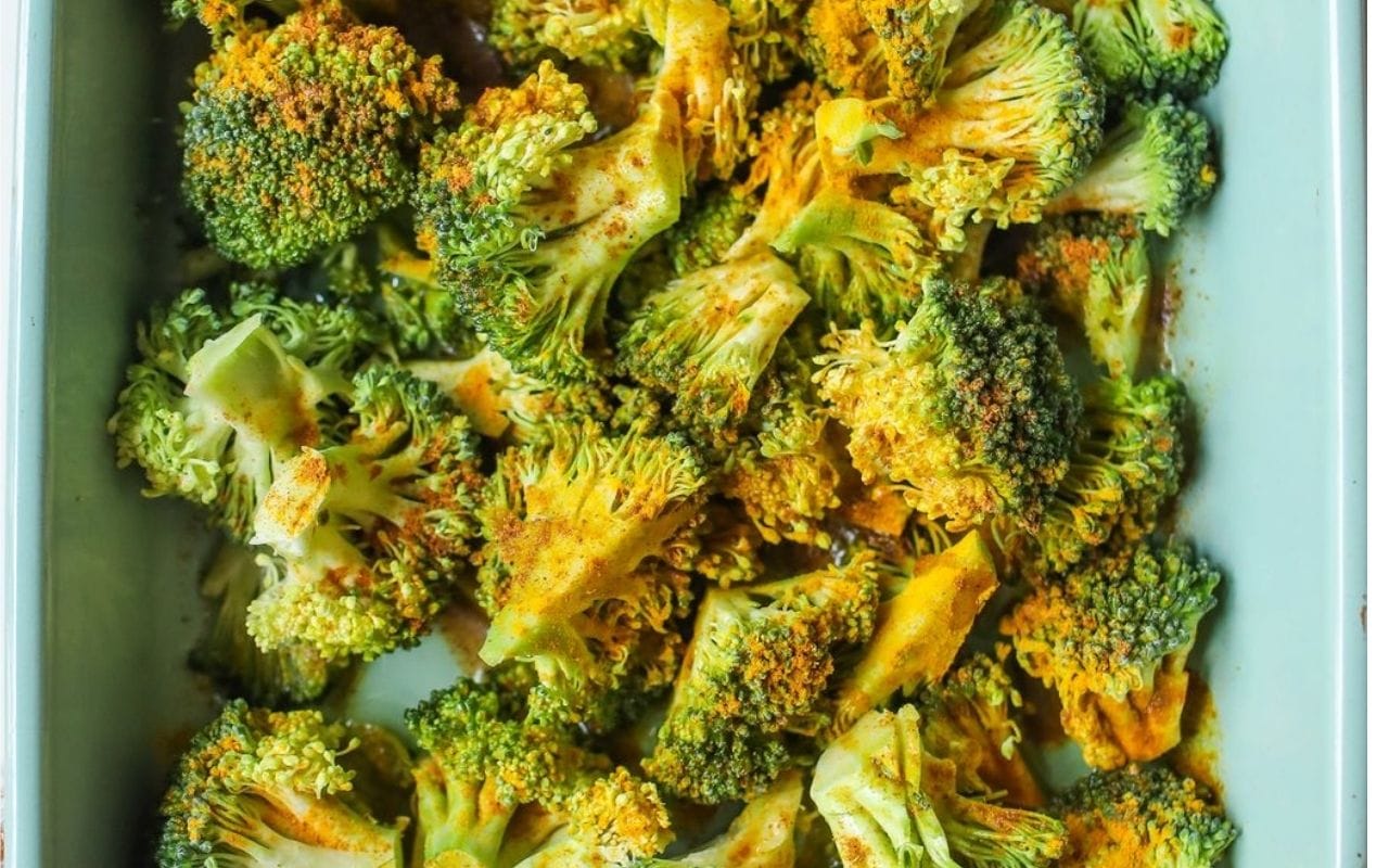 Garlic Parmesan Roasted Broccoli
