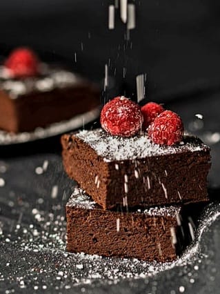 Chocolate Covered Strawberry Brownies