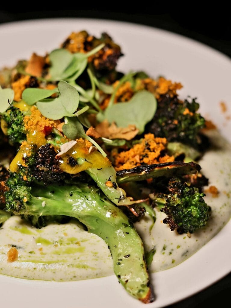 Garlic Parmesan Roasted Broccoli