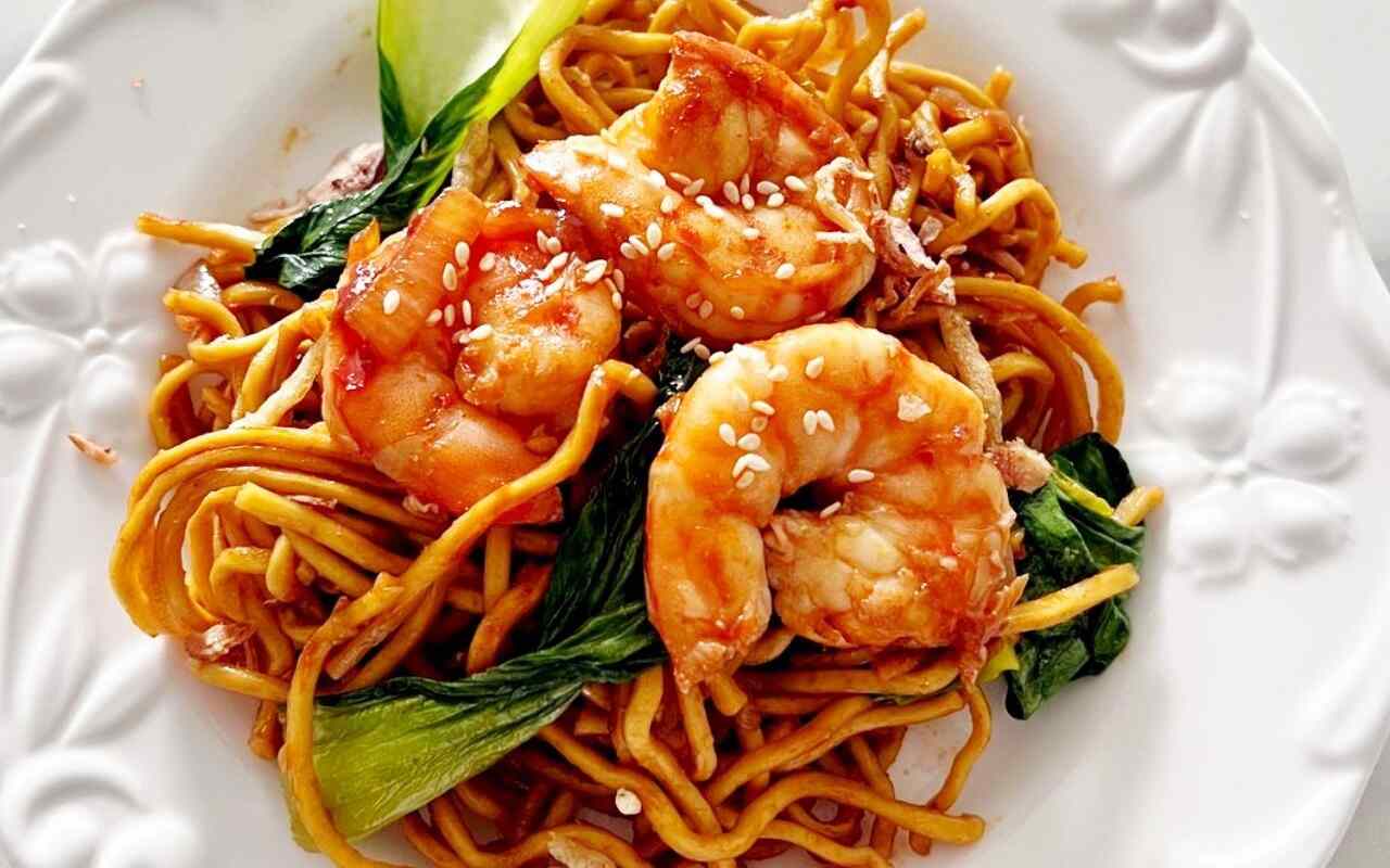 Garlic Lemon Shrimp Scampi