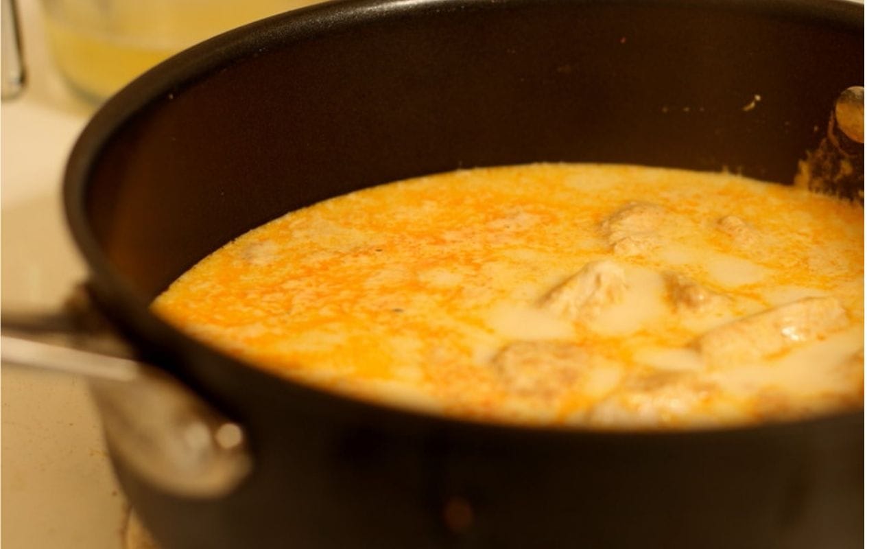 Golden Mango Chicken Curry