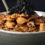 Peanut Crunch Chili Chicken Noodles