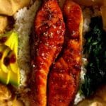 Teriyaki Salmon Donburi Bowl