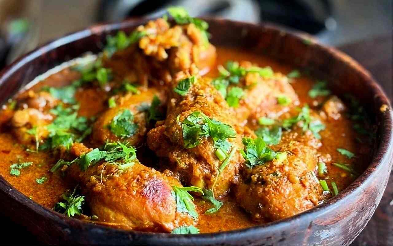 Braised Coconut Curry Chicken thighs
