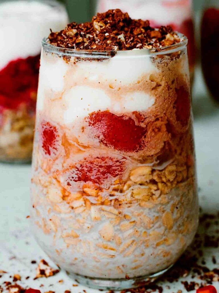Maple Brown Sugar Overnight Oats
