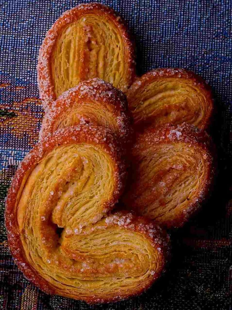 Nutella and Hazelnut Palmiers