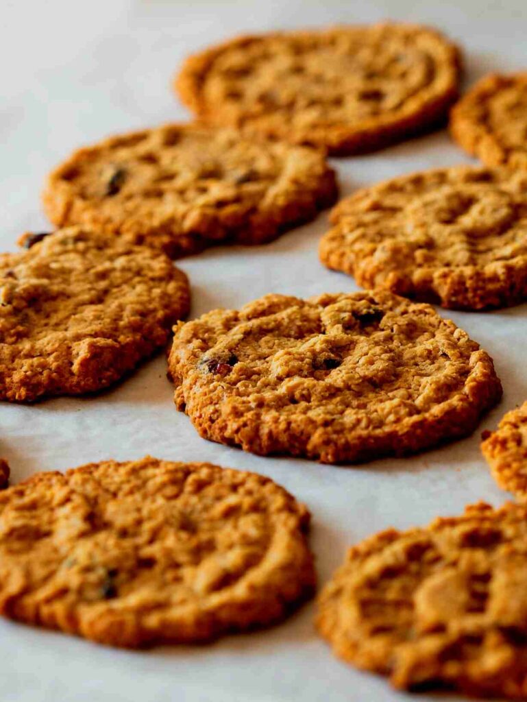 Warm and Cozy Spiced Oatmeal Raisin Cookies