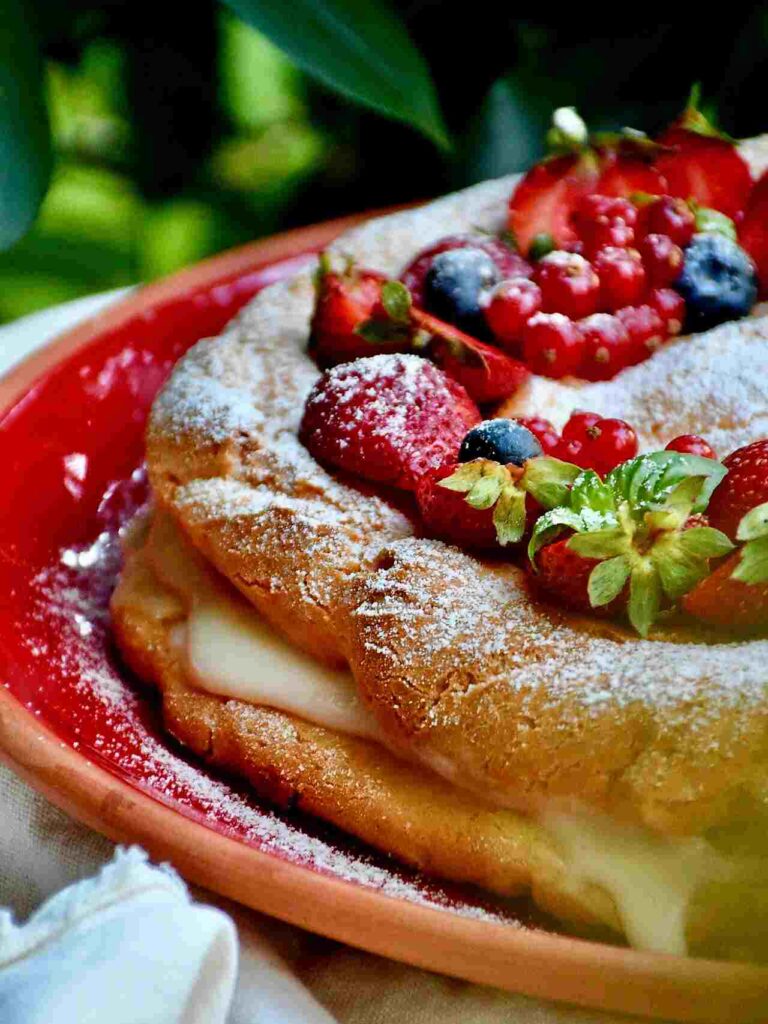 Double-Stacked Berry Pavlova
