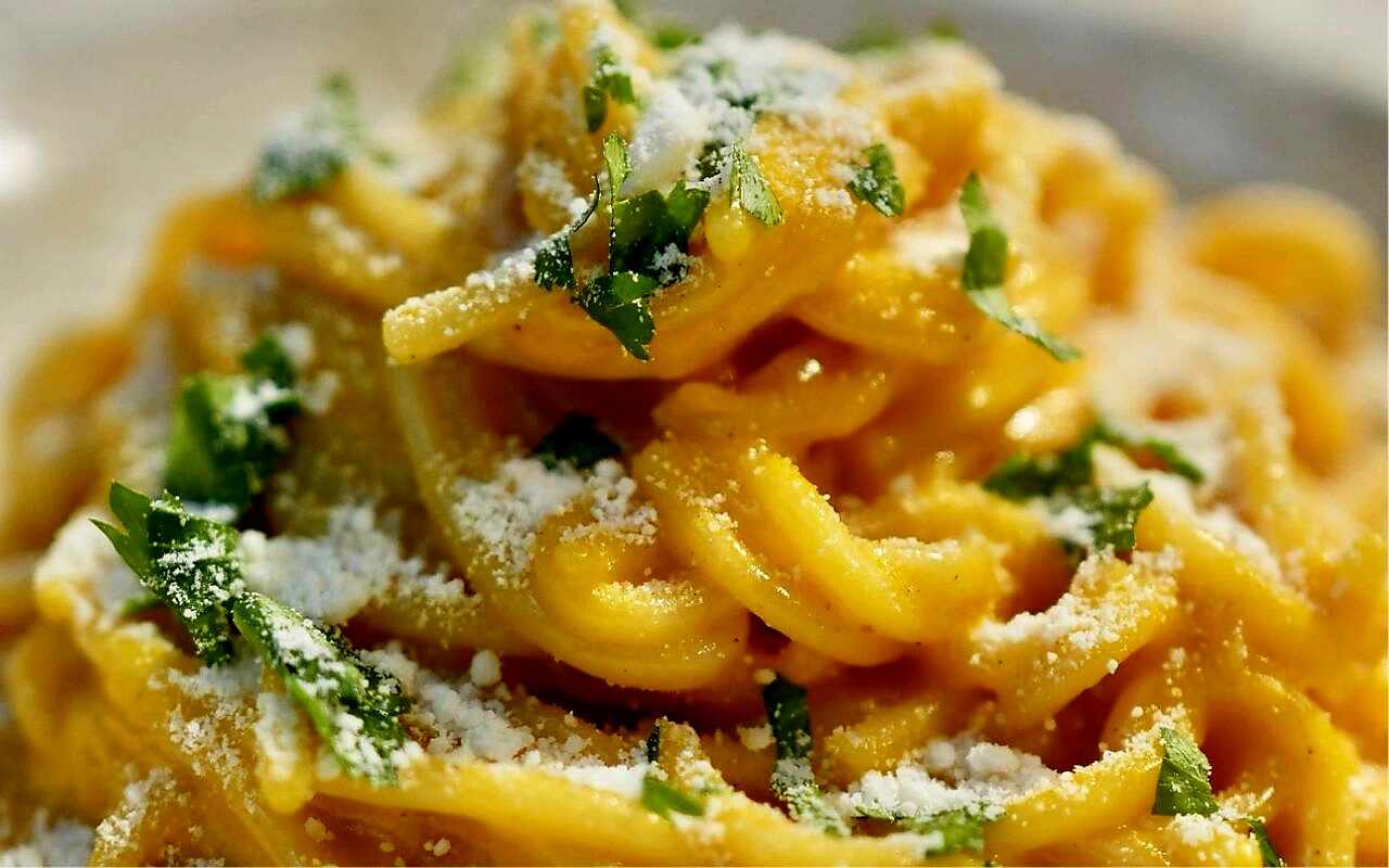 Creamy Vegan Pumpkin Pasta Sauce